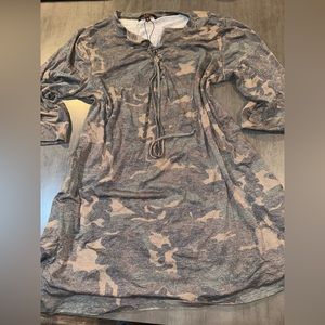 Camo dress by L&B size xl super cute